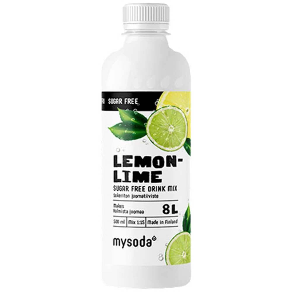 mysoda vrsta opreme (soda) Lemon Lime sugar free Drink Mix slika