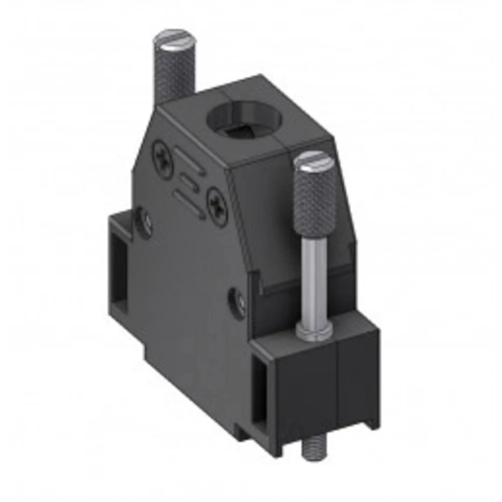 D-SUB kućište Broj polova: 15 Plastika 180 ° Crna DELTRON SWISS 1 ST slika