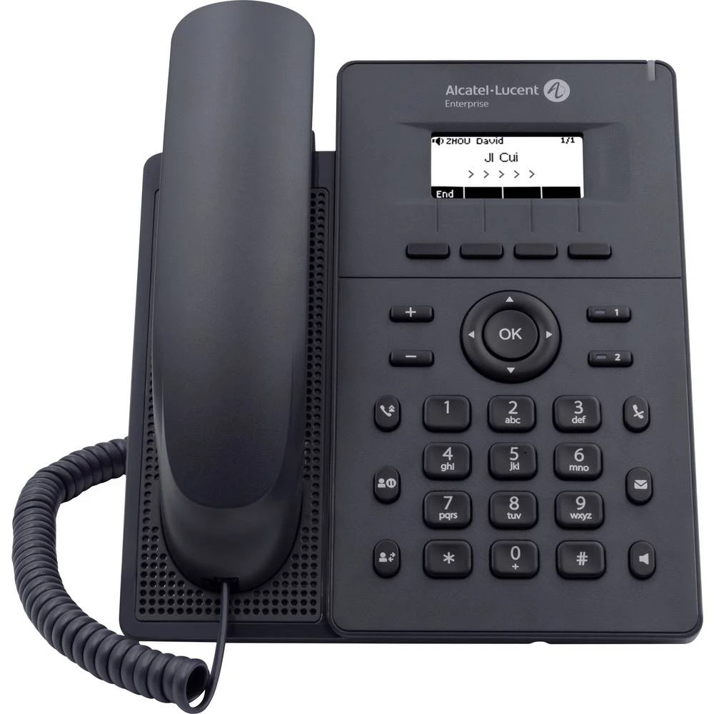 Alcatel-Lucent Enterprise H2P Halo SIP telefon s kabelom, voip poe, responder, handsfree, priključak za slušalice LC zas slika