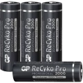 GP Batteries ReCyko+Pro HR06 mignon (AA) akumulator NiMH 2000 mAh 1.2 V 4 St. slika