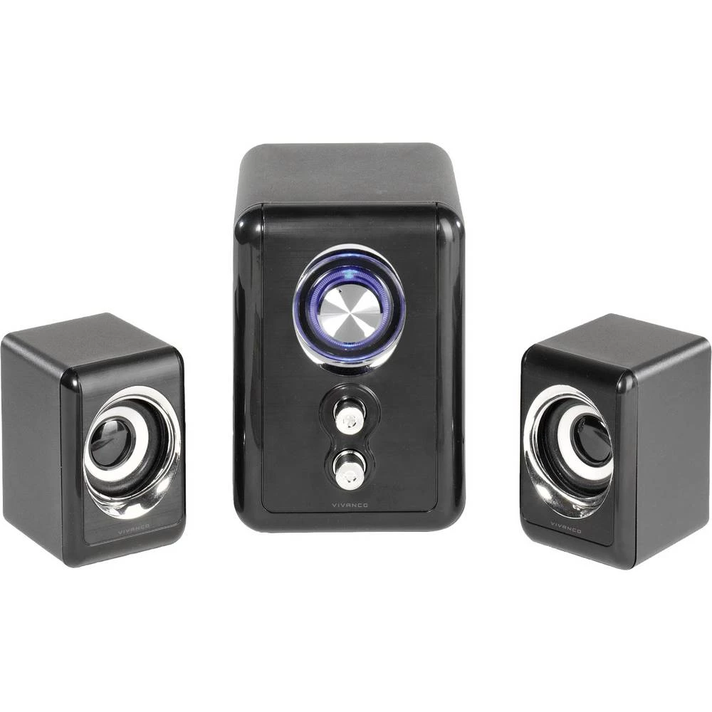 Vivanco IT-SPB 2.1 Zvučnik za regal Crna 10 W slika