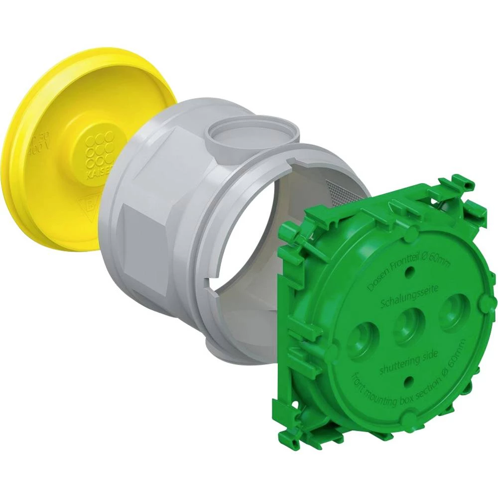 Kaiser    1265-40    priključna kutija        (Ø x D) 60 mm x 82 mm slika