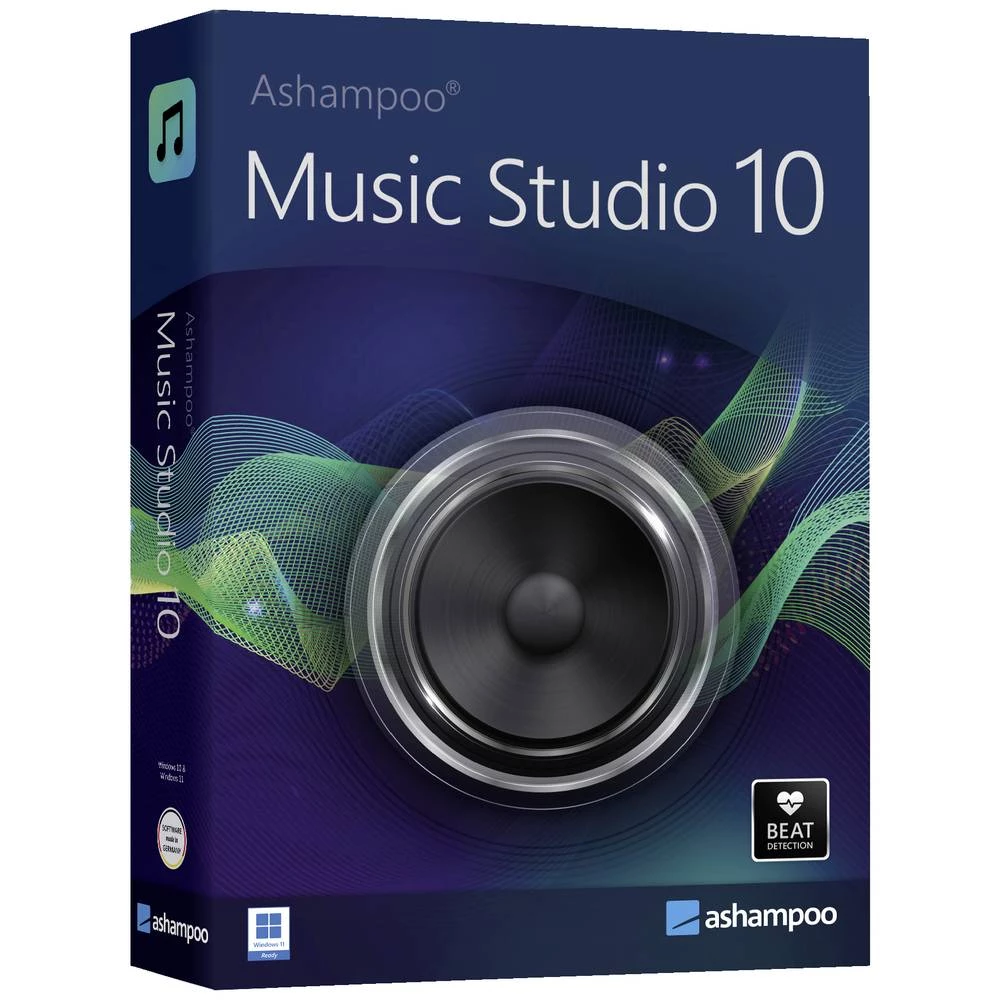 Ashampoo Music Studio 10 puna verzija 1 licenca Windows softver za glazbu slika