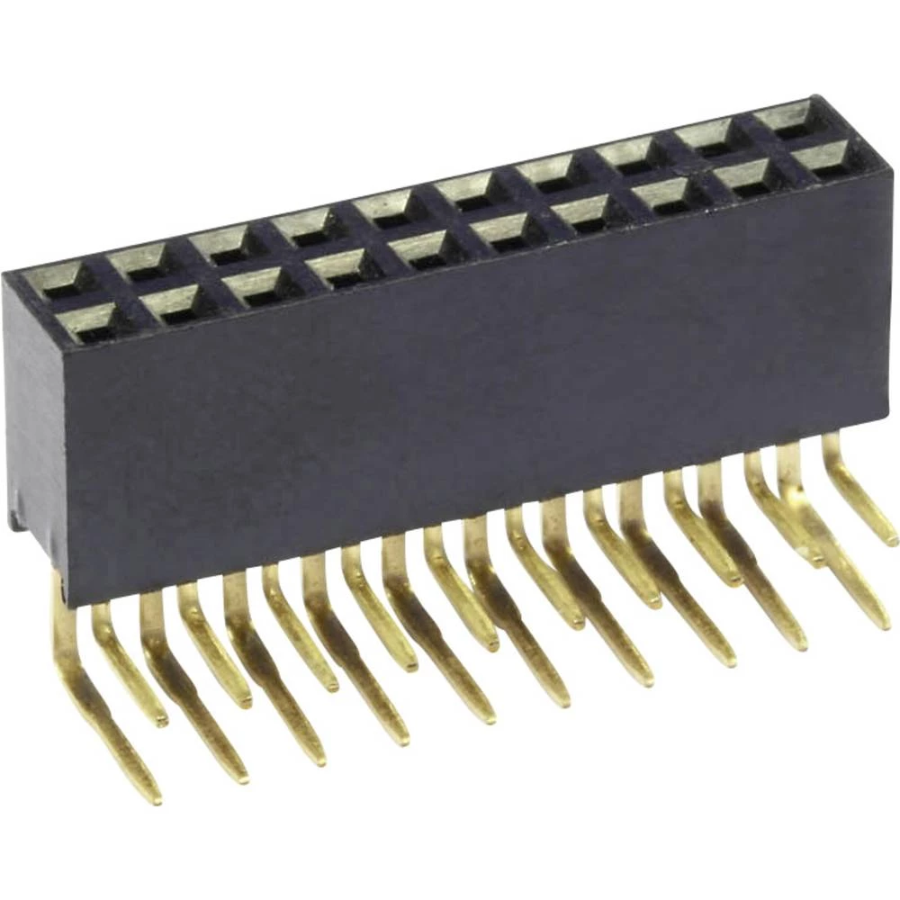 econ connect Standardna letva sa ženskim kontaktima Broj redova: 2 Broj polova po redu: 14 BL14/2W8 1 ST slika