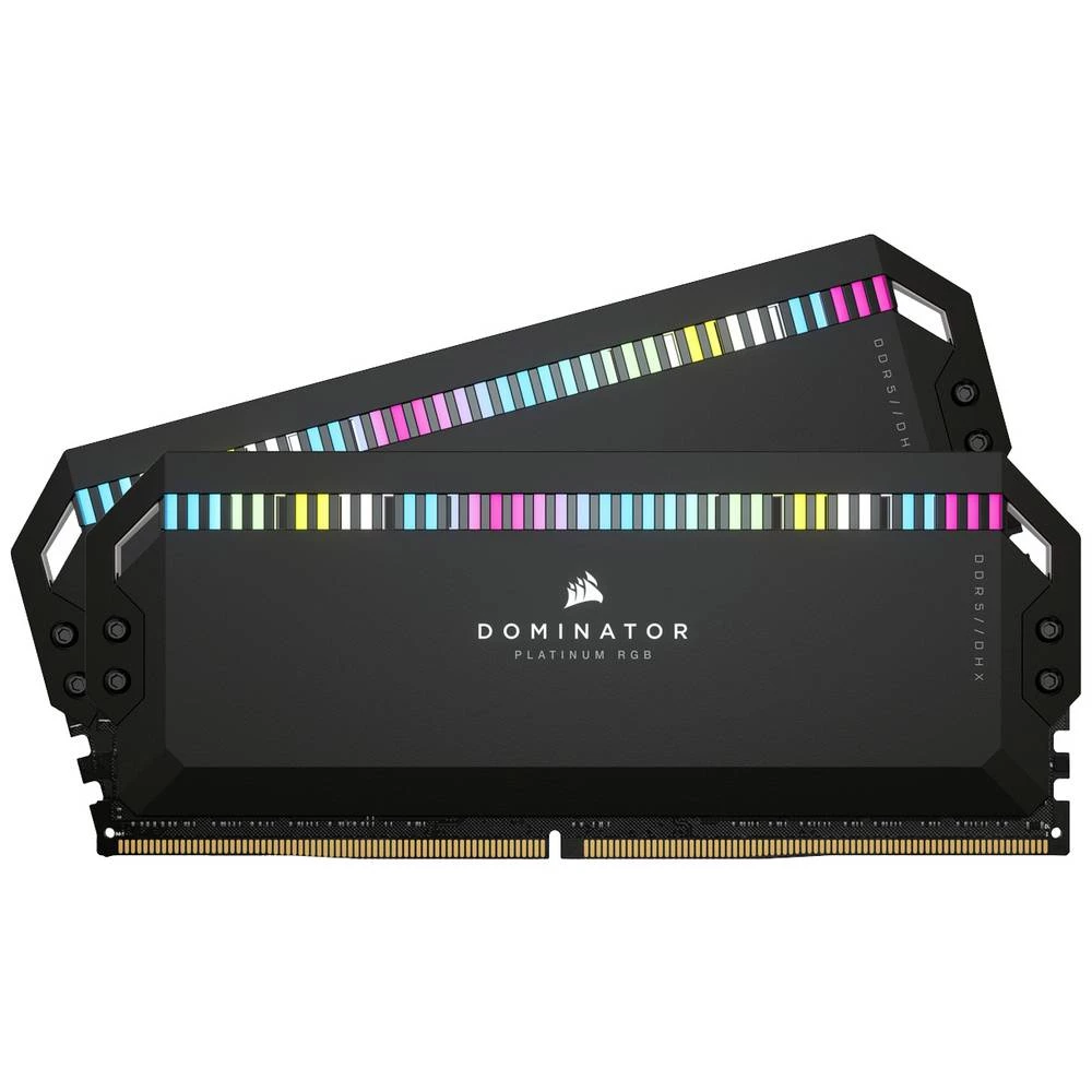 Corsair CMT64GX5M2B5200C40 komplet radne memorije za računalo Dominator Platinum RGB 64 GB 2 x 32 GB DDR5-RAM 5200 MHz CL40-40-40-77 slika
