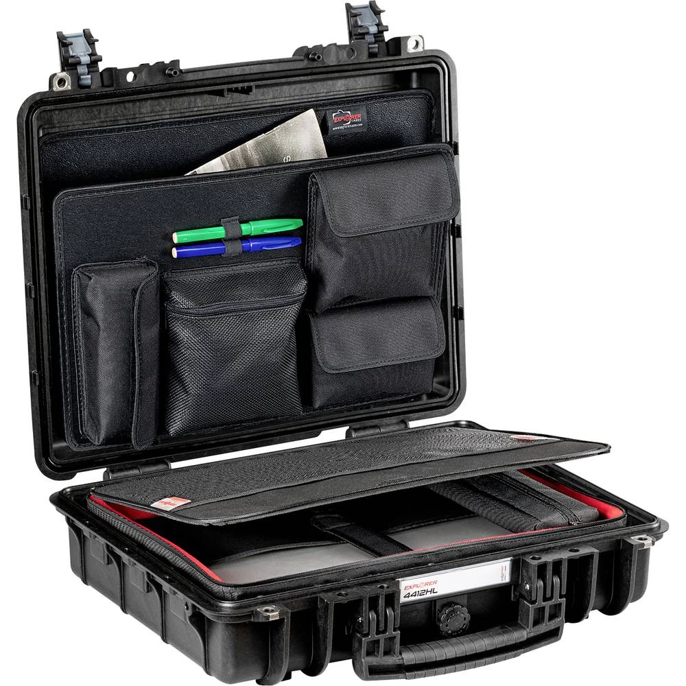 Explorer Cases Outdoor kofer 4412HL.B C black with notebook bag BAG PC-44 (Š x V x D) 45 x 35 x 13 cm crna 4412HL.B C slika