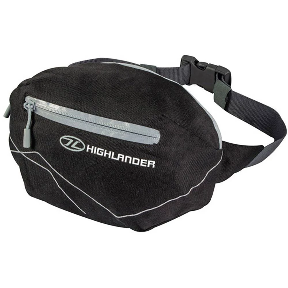 Highlander Torbica za oko struka Tor 4 2 l (Š x V x d) 240 x 150 x 90 mm Crna RUC244-BK slika