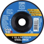 PFERD 62010720 E 100-6 PSF STEELOX/16,0 ploča za grubu obradu s glavom  100 mm 16 mm 10 St.