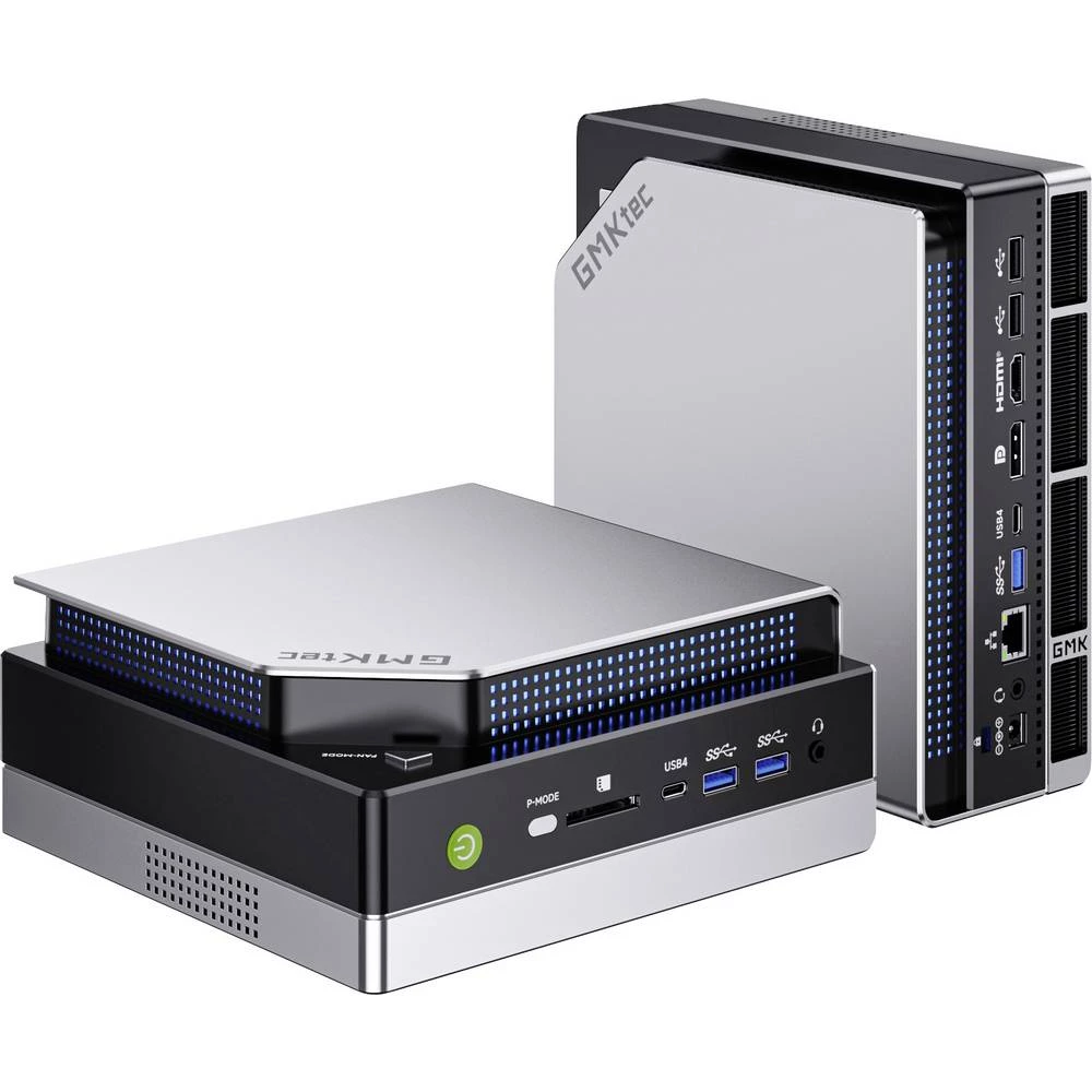 GMKtec Mini PC Mini PC, AMD Ryzen™ AI Max+ 395 (64+1TB @DDR5X, WIN 11 Pro) 8K AMD AMD Ryzen™ AI Max+ 395, 16C, 32 thread slika