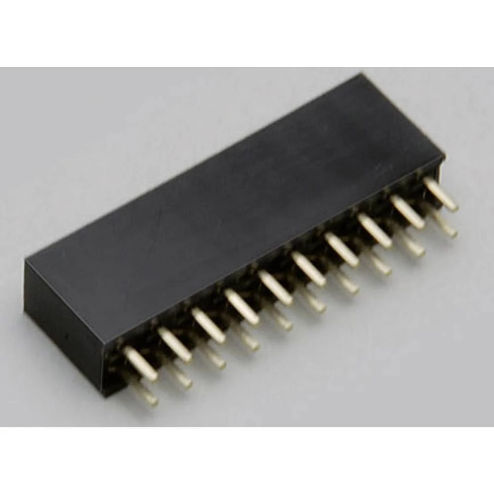 BKL Electronic Standardna letva sa ženskim kontaktima Broj redova: 2 Broj polova po redu: 6 10120707 1 ST slika