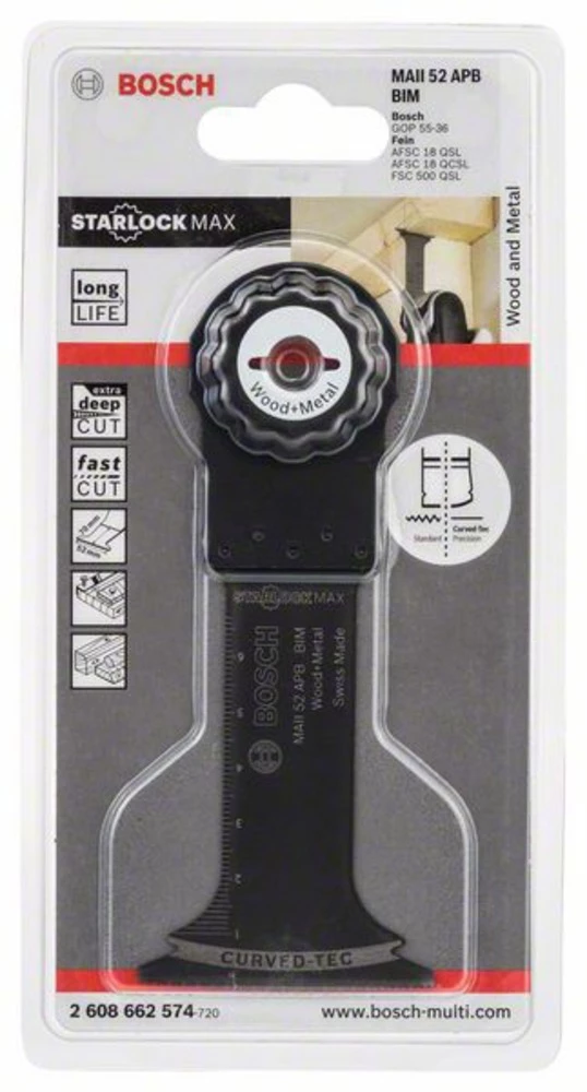 List ubodne pile Bosch Accessories MAII 52 APB 2608662574 1 ST