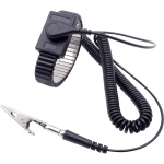 Quadrios ESD ručni remen crna pritisni gumb 4 mm