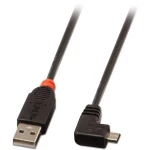 LINDY USB kabel USB 2.0 USB-A utikač, USB-Micro-B utikač 1.00 m crna 31976
