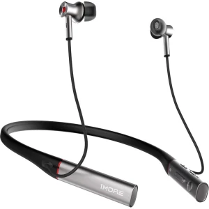Bluetooth® Naglavne slušalice 1more E1004BA U ušima Slušalice s mikrofonom, Kontrola glasnoće, Poništavanje buke Siva slika
