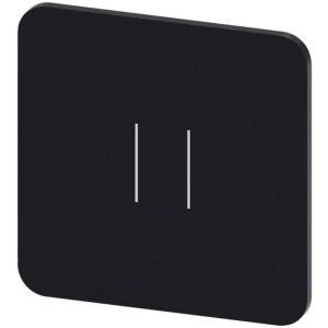 Siemens 3SU1900-0AF16-0QC0 ploča za natpise kvadratan (Š x V) 22 mm x 22 mm II crna, bijela 10 St. slika