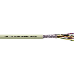 Podatkovni kabel UNITRONIC LIHCH (TP) 8 x 2 x 0.25 mm sive boje LappKabel 0038408 300 m slika
