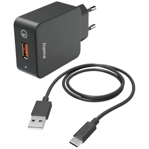 Hama 00201625 USB punjač unutrašnje područje, utičnica Izlazna struja maks. 3000 mA 1 x USB-C® slika