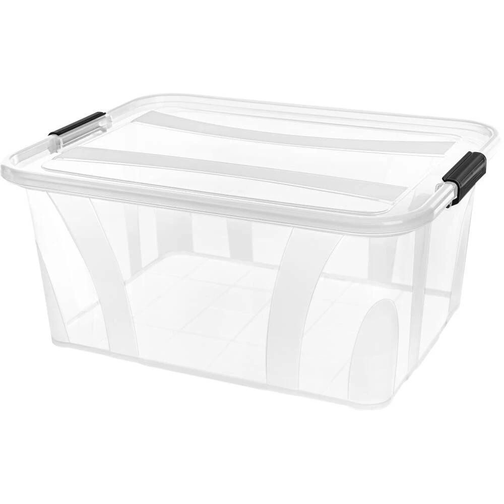 Siena HOME kutija za pohranu Anzio prozirna 21 l (Š x V x D) 510 x 385 x 148 mm 1 St. slika