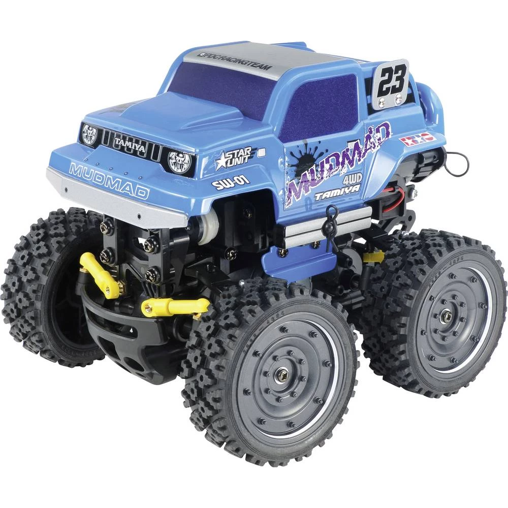 Tamiya MudMad SW-01 s četkama 1:24 rc model automobila električni monstertruck pogon na sva četiri kotača (4wd) komplet za sasta slika