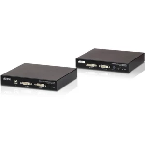 ATEN CE624-AT-G DVI, USB, RS232, audio line-out, utičnica za mikrofon proširenje (produžetak) putem mrežnog kabela RJ45 150 m slika