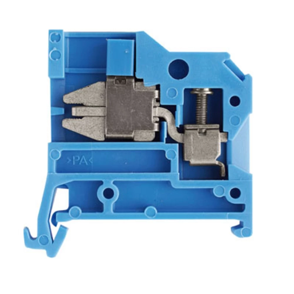 Redna stezaljka za neutralni vodič NT 2.5/35 10X3 KRG/BL Weidmüller sadržaj: 100 komada slika