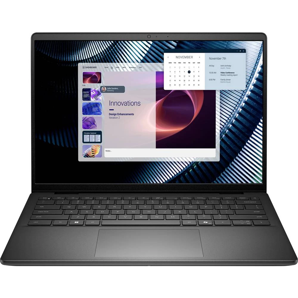 Dell Notebook Pro 14 Essential 35.6 cm (14 palac) WUXGA Intel® Core™ Ultra 7 150U 16 GB RAM 1 TB SSD njemačka, qwertz In slika