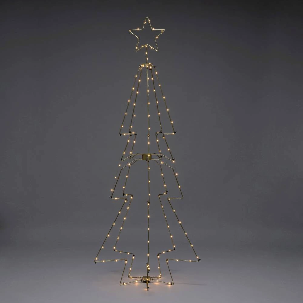 Konstsmide 3947-888 LED božično drvce ATT.CALC.EEK: LED LED Mjedena slika