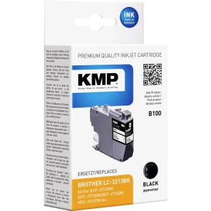 KMP patrona tinte zamijena Brother LC-3213BK kompatibilan single crn B100 1539,4001 slika