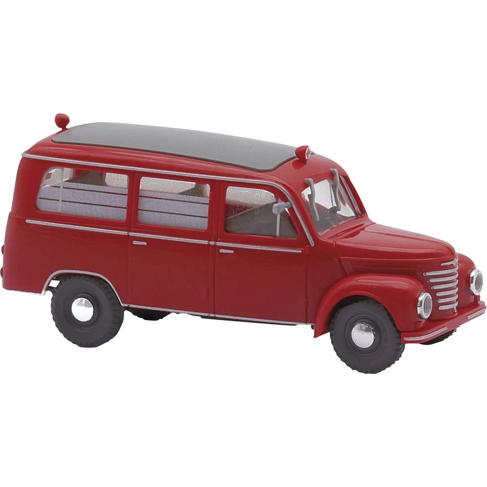 Busch 51264 h0 model hitnog vozila Framo V901/2 Autobus, Vatrogasna služba/Hitna pomoć slika