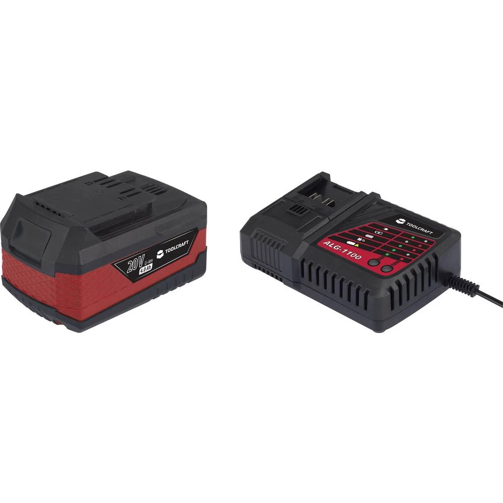 TOOLCRAFT AP-1100 Reihe TAWB-200 2179954 Električni alat-akumulator 20 V 4000 mAh Li-Ion