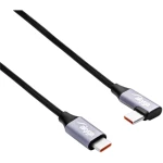 Akyga USB kabel USB-C® utikač, USB-C® utikač 1.00 m crna AK-USB-54
