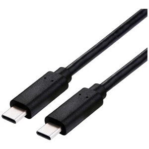 Roline USB-C kabel USB 4.0 USB-C® utikač 1.00 m crna sa zaštitom 11029104 slika