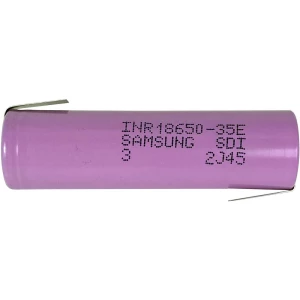 Samsung INR18650-35E specijalni akumulatori 18650 flaT-top, pogodan za visoke temperature, pogodan za visoke struje, z-lemna zas slika
