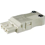 Adels-Contact 12599 mrežni utični konektor  žženski konektor, ravni Ukupan broj polova: 3 + PE 16 A bijela 200 St.