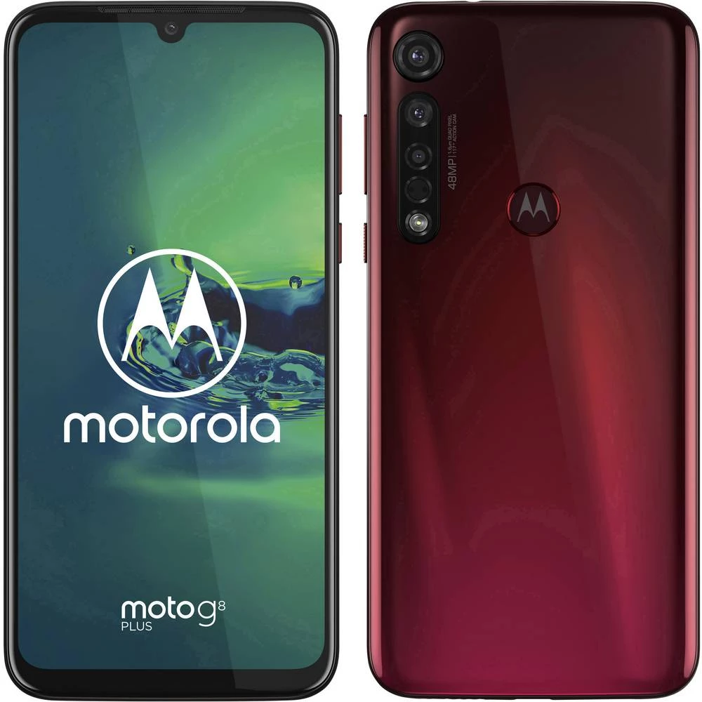 Motorola Moto G8 Plus 64 6.3 "(16 cm)Dual-SIM Android&trade; 9.0 48 MPix Tamnocrvena slika