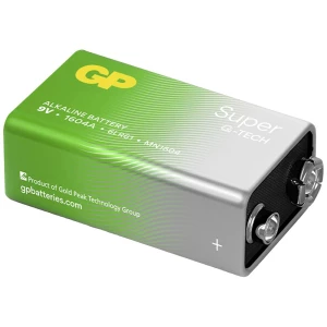 GP Batteries GPSUP1604A251C1 9 V block baterija 9 V 1 St. slika