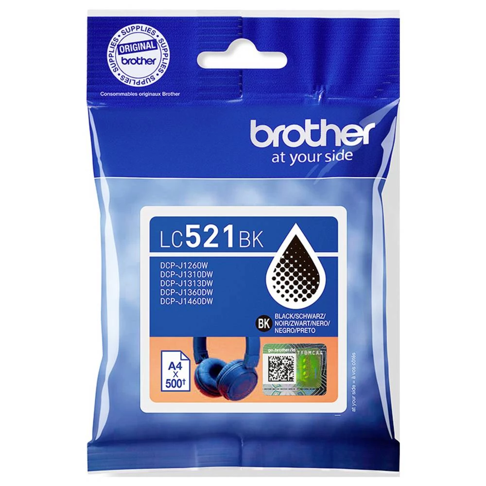 Brother tinta Brother LC521BK - Schwarz - original - K original crna LC521BK slika