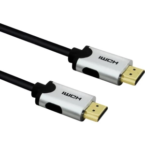 Value HDMI priključni kabel 2.00 m 11.99.5942 dvostruko zaštićen crna [1x muški konektor HDMI - 1x muški konektor HDMI] slika
