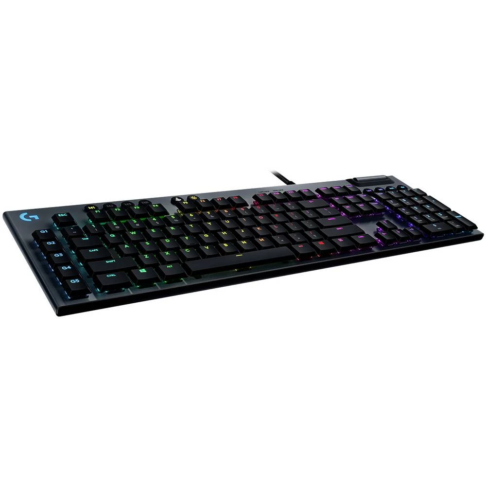 Logitech Gaming G815 LIGHTSPEED žičani igraća tipkovnica US-engleski, qwerty crna slika