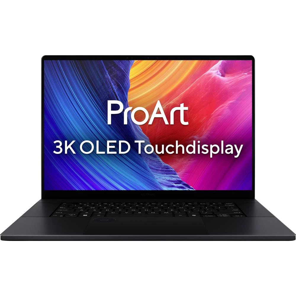 Asus Notebook ProArt P16 40.6 cm (16 palac) WQXGA+ AMD Ryzen AI 9 HX 370 8 GB RAM 1 TB SSD njemačka, qwertz AMD NVIDIA G slika