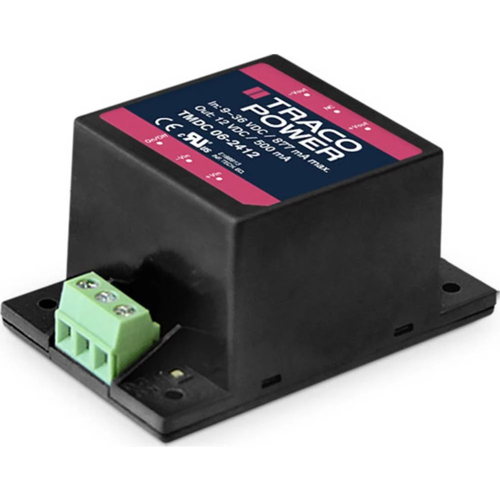TracoPower TMDC 06 DC/DC pretvarač 400 mA 6 W Broj izlaza: 1 x slika