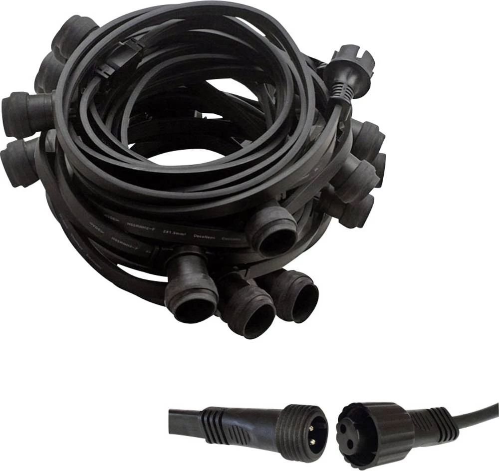 Svjetlosni lanac za zabave, vanjski, na struju, dužina osvjetljenja: 20 m LEDmaxx IllU-20 slika