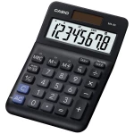 Casio MS-8F stolni kalkulator crna Zaslon (broj mjesta): 8 baterijski pogon, solarno napajanje (Š x V x D) 101 x 148.5 x 27.6 mm