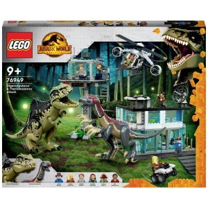 76949 LEGO® JURASSIC WORLD™ Napad giganotosaurusa i terizinosaurusa slika