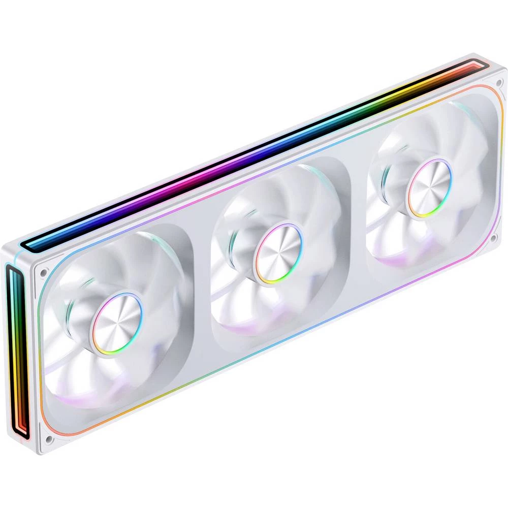 Jonsbo ZA-360 ventilator za PC kućište bijela uklj. LED rasvjeta slika