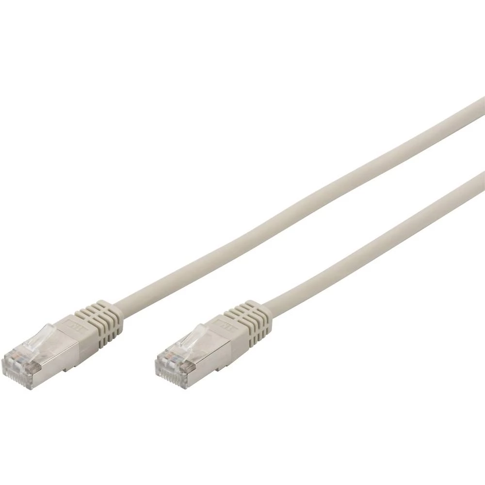 Digitus DK-1521-020 RJ45 mrežni kabel, Patch kabel cat 5e F/UTP 2.00 m siva upleteni parovi 1 St. slika
