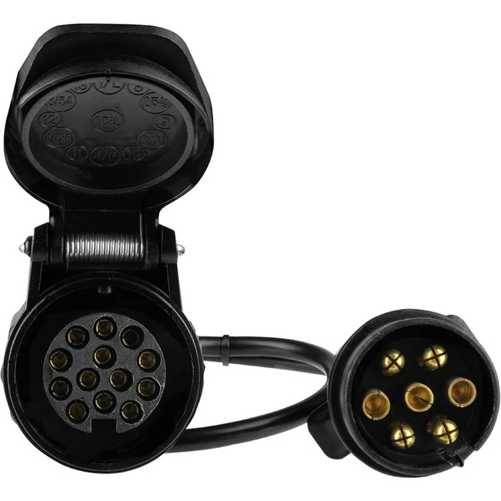 LAS 10013 Adapter za prikolicu [Utikač 13-polni - ] Plastika slika