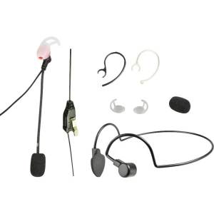 Albrecht naglavne slušalice/slušalice s mikrofonom HS 02 A, In-Ear Headset 41650 slika