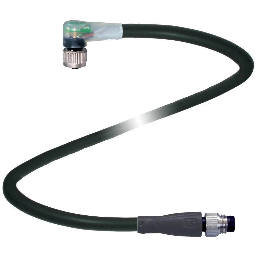 Pepperl+Fuchs 240819-100005 utični konektor za senzor/aktivator, konfekcionirani 5 m Broj polova: 3, 3 1 St. slika