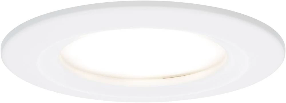 LED ugradbena svjetiljka 6.8 W topla bijela Paulmann 93857 Coin Slim bijele boje (mat) slika